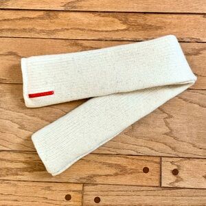 PRADA Scarf Wool White